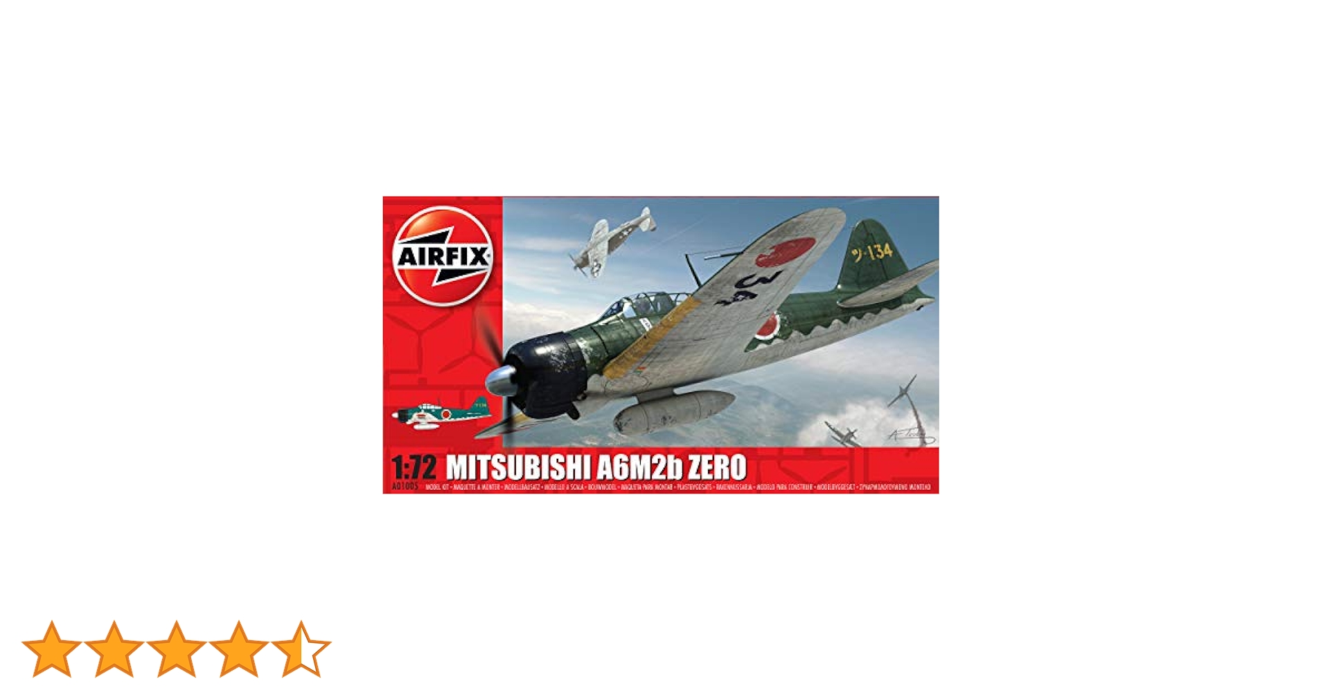 Amazon.co.jp: エアフィックス 1/72 三菱A6M2b 零式艦上戦闘機